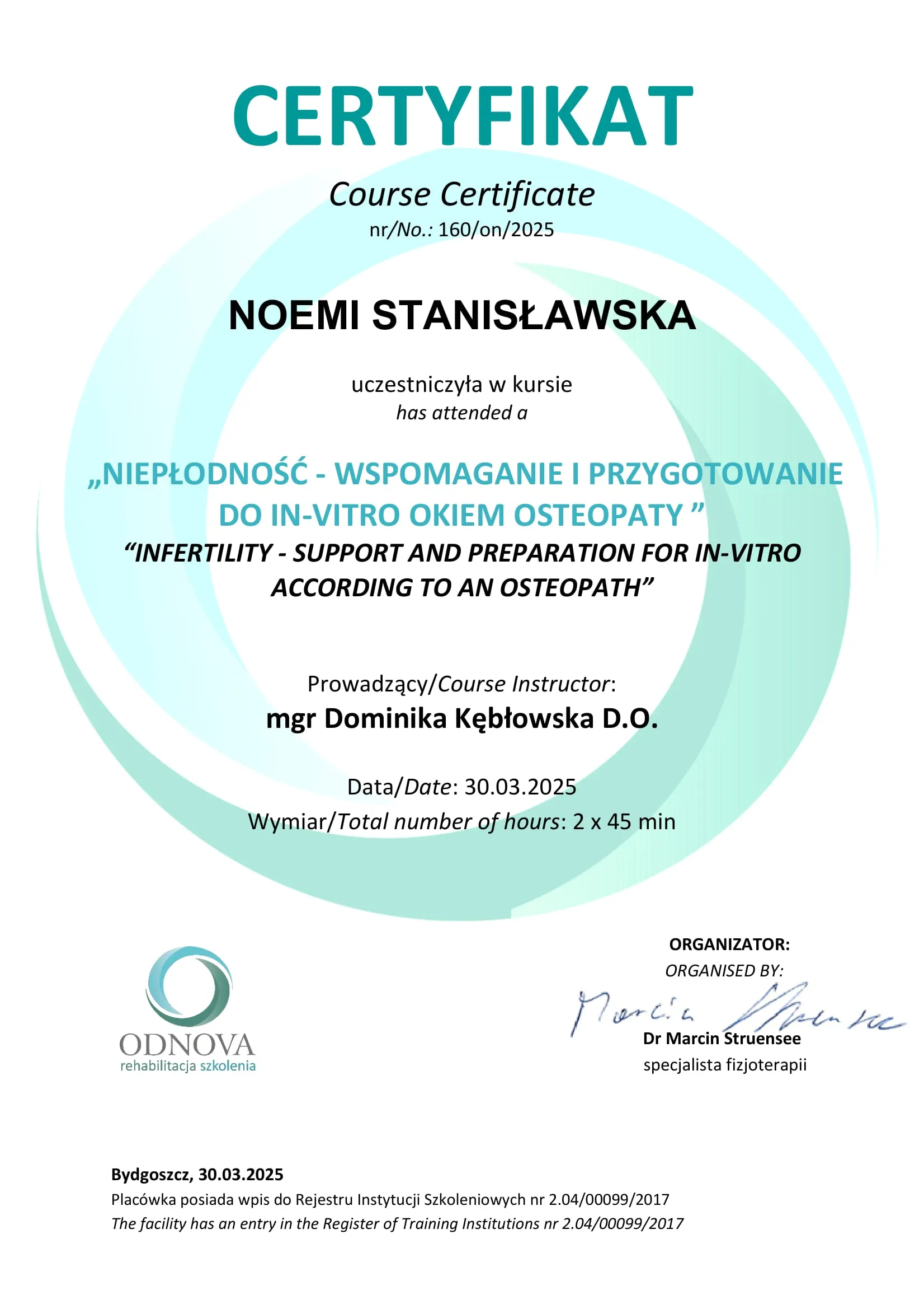 Niepłodność - wspomaganie i przygotowanie do in vitro okiem osteopaty