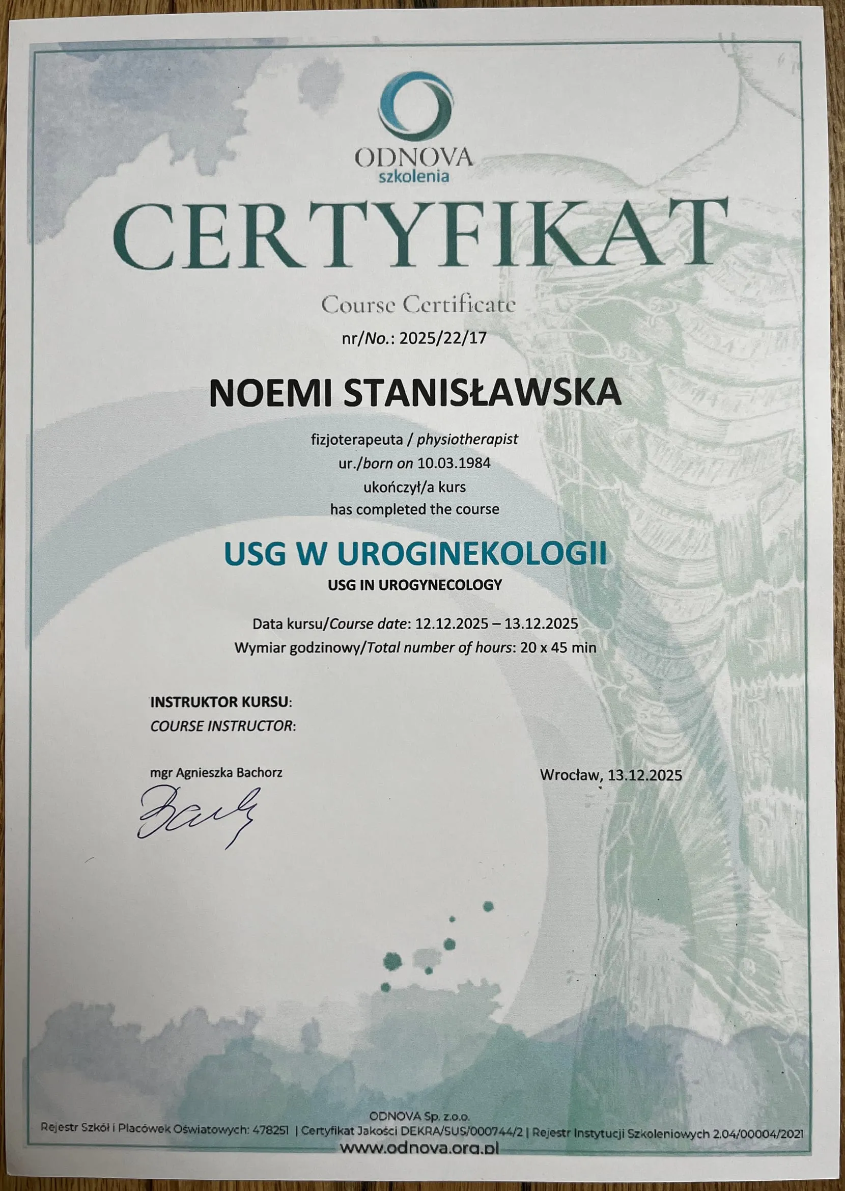 USG w uroginekologii