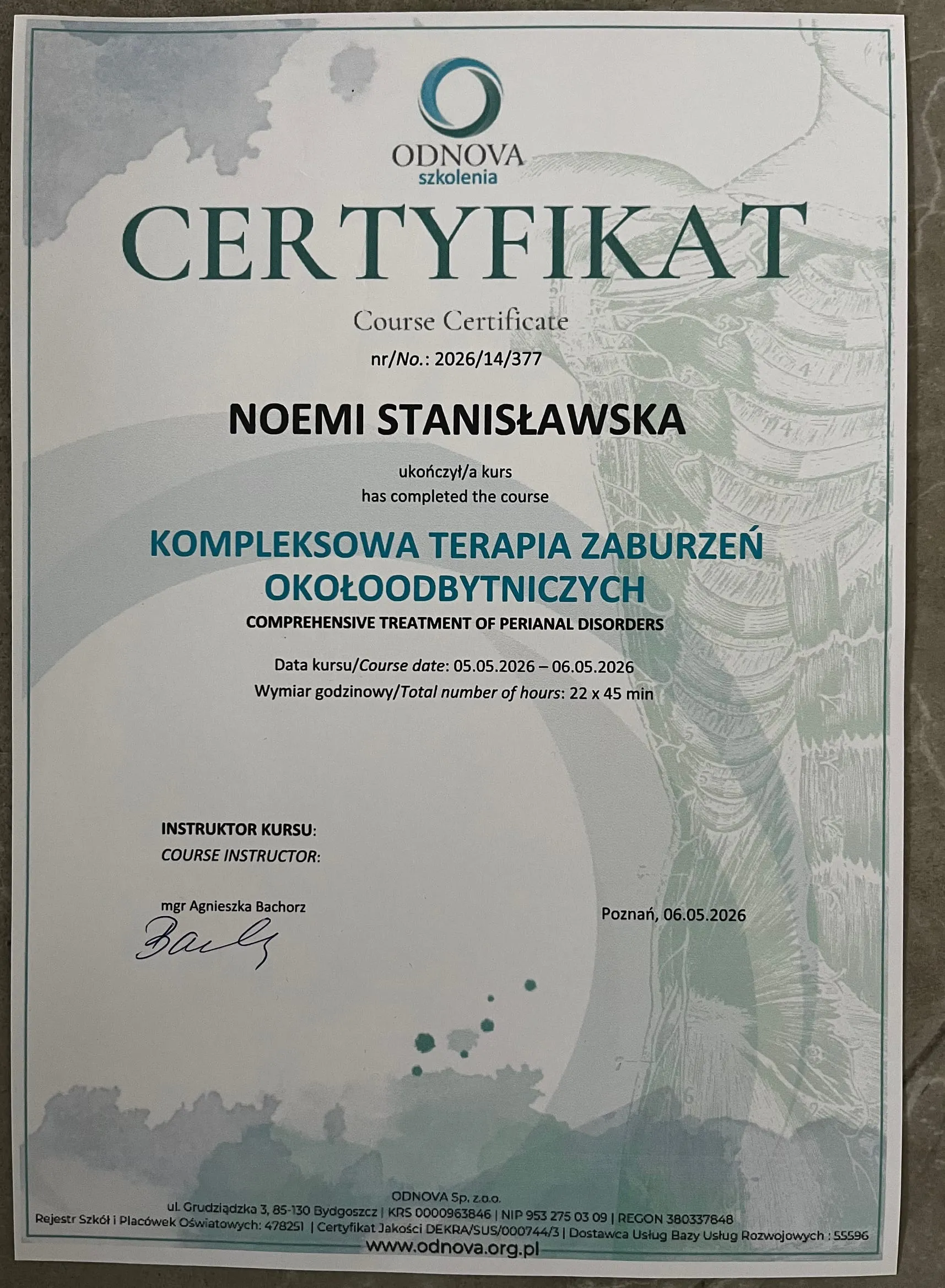 Kompleksowa terapia zaburzeń okołoodbytniczych
